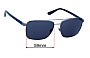 Sunglass Fix Replacement Lenses for Polo Polo PH 3137 - 59mm Wide 