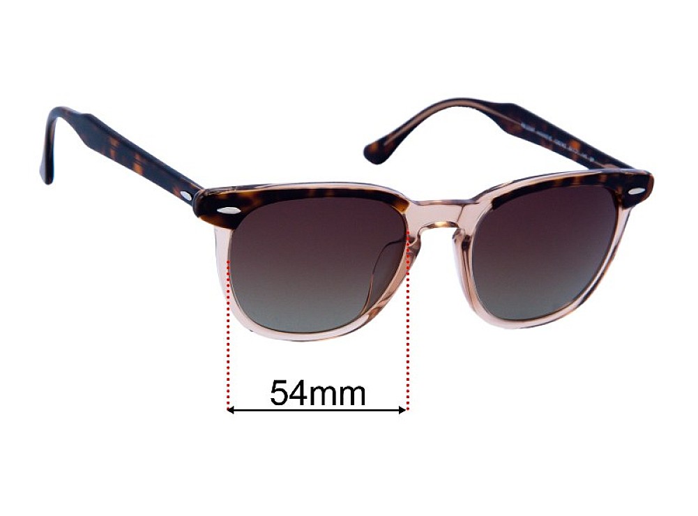 Sunglass Fix Lentes de Repuesto para Ray-Ban RB2298F Hawkeye - 54mm Wide Sunglass Fix Lentes de Repuesto para Ray-Ban RB2298F Hawkeye - 54mm Wide