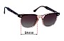 Sunglass Fix Lentes de Repuesto para Ray-Ban RB2298F Hawkeye - 54mm Wide 