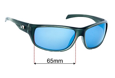 Sundog United Replacement Lenses 65mm wide 