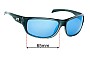 Sunglass Fix Replacement Lenses for Sundog United - 65mm Wide 