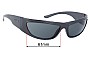 Sunglass Fix Verres de Remplacement pour Arnette Signature AN4265 - 61mm Wide 