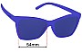 Sunglass Fix Replacement Lenses for Goodr Pop Art Prodigy - 54mm Wide 