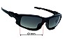 Sunglass Fix Verres de Remplacement pour Oakley SI Shock Tube OO9329 - 61mm Wide 