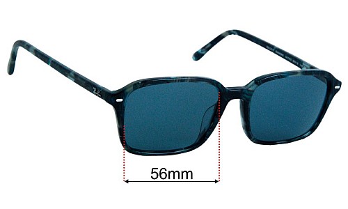 Ray-Ban RB2231F Raimond Lentes de Repuesto 56mm wide 