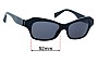 Sunglass Fix Ersatzgläser für Alain Mikli AL1031 - 52mm Wide 