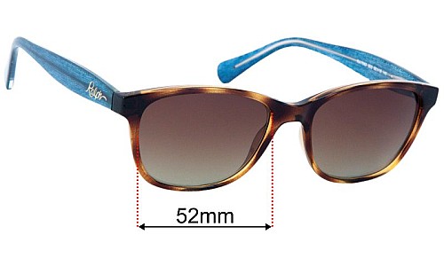 Ralph Lauren RA 7083 Replacement Lenses 52mm wide 