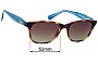 Sunglass Fix Replacement Lenses for Ralph Lauren RA 7083 - 52mm Wide 