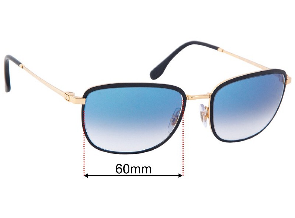 Sunglass Fix Lentes de Repuesto para Ray-Ban RB3705 - 60mm Wide Sunglass Fix Lentes de Repuesto para Ray-Ban RB3705 - 60mm Wide
