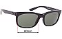 Sunglass Fix Replacement Lenses for Ray-Ban RB2389 Balorette - 60mm Wide 