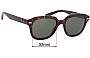 Sunglass Fix Replacement Lenses for Ray-Ban RB4398 Erik - 53mm Wide 