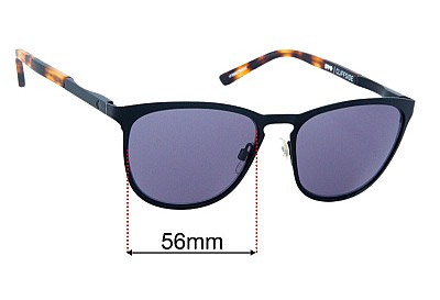 Spy Optic Cliffside Replacement Lenses 56mm wide 