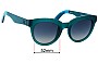 Sunglass Fix Replacement Lenses for Toms  Florentine - 52mm Wide 