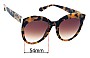 Sunglass Fix Replacement Lenses for Valley Jawbone - 54mm Wide 