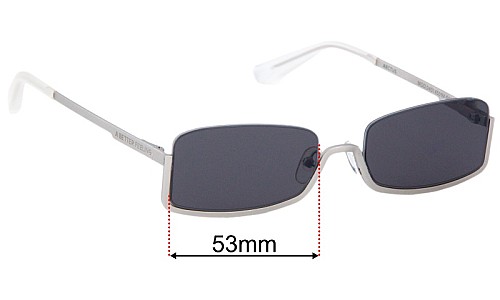 A Better Feeling Arctus Replacement Lenses 53mm wide 