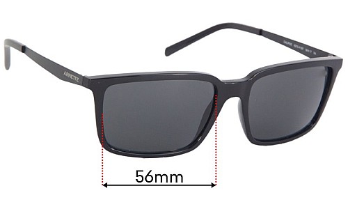 Arnette Calipso AN4270 Ersatzlinsen 56mm wide 