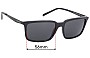 Sunglass Fix Ersatzgläser für Arnette Calipso AN4270 - 56mm Wide 