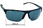 Sunglass Fix Replacement Lenses for Arnette Dean II AN4308 - 68mm Wide 
