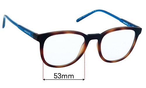 Arnette Momos AN4289 Lentes de Repuesto 53mm wide 