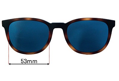 Arnette Momos AN4289 (CLIP ON) Replacement Lenses 53mm wide 