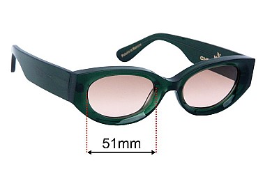 Childe Oracle Replacement Lenses 51mm wide 