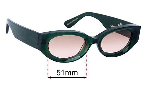 Childe Oracle Replacement Lenses 51mm wide 