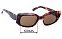 Sunglass Fix Verres de Remplacement pour Childe Vivify - 52mm Wide 