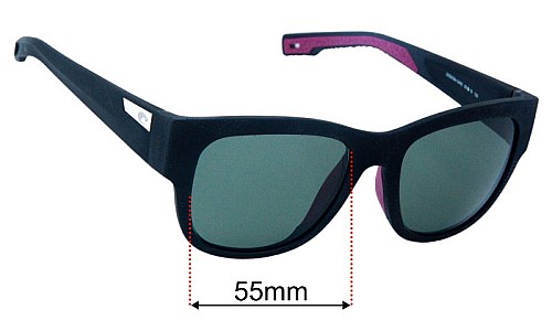 Sunglass Fix Lentes de Repuesto para Costa Del Mar Caleta - 55mm Wide Costa Del Mar Caleta Lentes de Repuesto 55mm wide