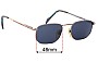 Sunglass Fix Replacement Lenses for Dakota Smith Maverick - 48mm Wide 