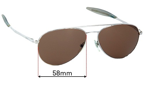 DKNY DY5009  Replacement Lenses 58mm wide 