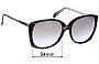 Sunglass Fix Replacement Lenses for Fernand Mottier NO. 4916 - 54mm Wide 