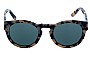 Sunglass Fix Replacement Lenses for Finlay Charlotte - 49mm Wide Front View 