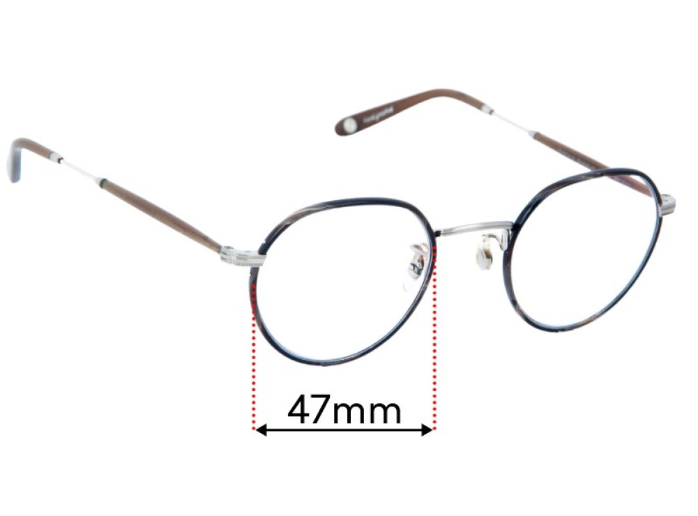 Sunglass Fix Replacement Lenses for Garrett Leight California - 47mm Wide Sunglass Fix Replacement Lenses for Garrett Leight California - 47mm Wide