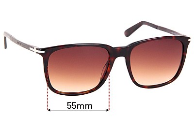 Gucci GG1104/S Replacement Lenses 55mm wide 