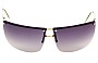 Gucci GG 2652/S Replacement Sunglass Lenses - 68mm wide Front View 