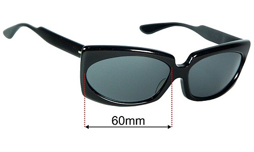 Indo Esther Replacement Lenses 60mm wide 