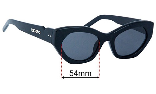 Kenzo KZ401231 Replacement Lenses 54mm wide 