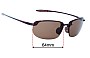 Sunglass Fix Replacement Lenses for Maui Jim MJ407N Ho'okipa - 64mm Wide 