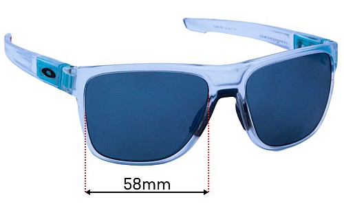 Oakley Crossrange XL OO9360 Replacement Lenses 58mm wide 