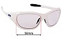 Sunglass Fix Lentes de Repuesto para Oakley Disclosure - 58mm Wide 