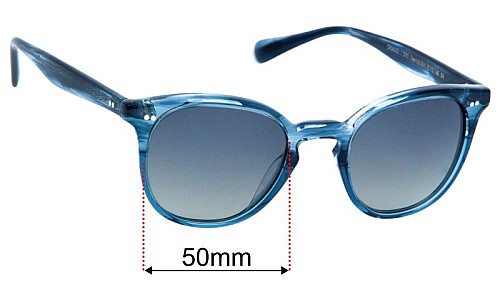 Oliver Peoples OV5454SU Desmon Sun Lentes de Repuesto 50mm wide 