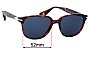 Persol 3149-S Replacement Lenses 52mm wide 