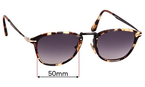 Persol 3165-S Replacement Lenses 50mm wide 