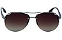 Prada SPS52V Sunglasses Replacement Lenses Front View 