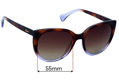 Ralph Lauren RA 5249 Verres de Remplacement 55mm wide 
