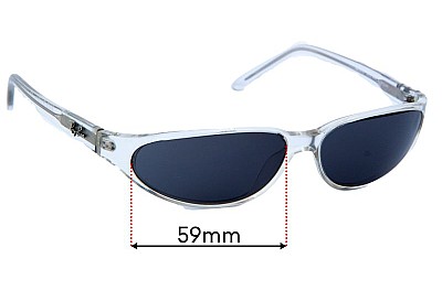 Ray Ban RB2112 PS Stalker Replacement Lenses 59mm wide 