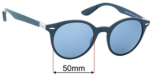 Ray-Ban RB4296 Liteforce 50mm Lentes de Repuesto