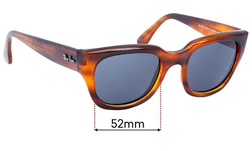 Ray Ban RB4178 Replacement Lenses 52mm wide 
