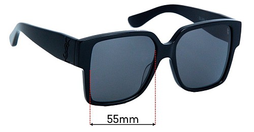? Original New SAINT LAURENT SUNGLASSES SL M9 Yves Saint Laurent - YSL SL M9/F Sunglasses | FREE Shipping  main image 4