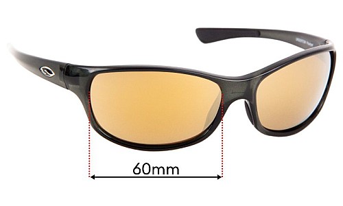 Smith Undertow Replacement Lenses 60mm wide 